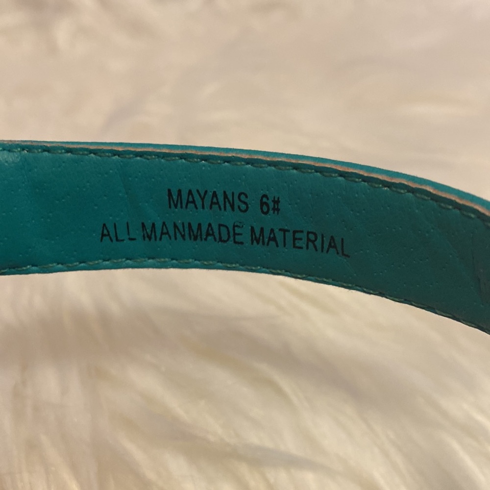 Dollhouse Mayans Multi Colored Platform Wedges - image 7